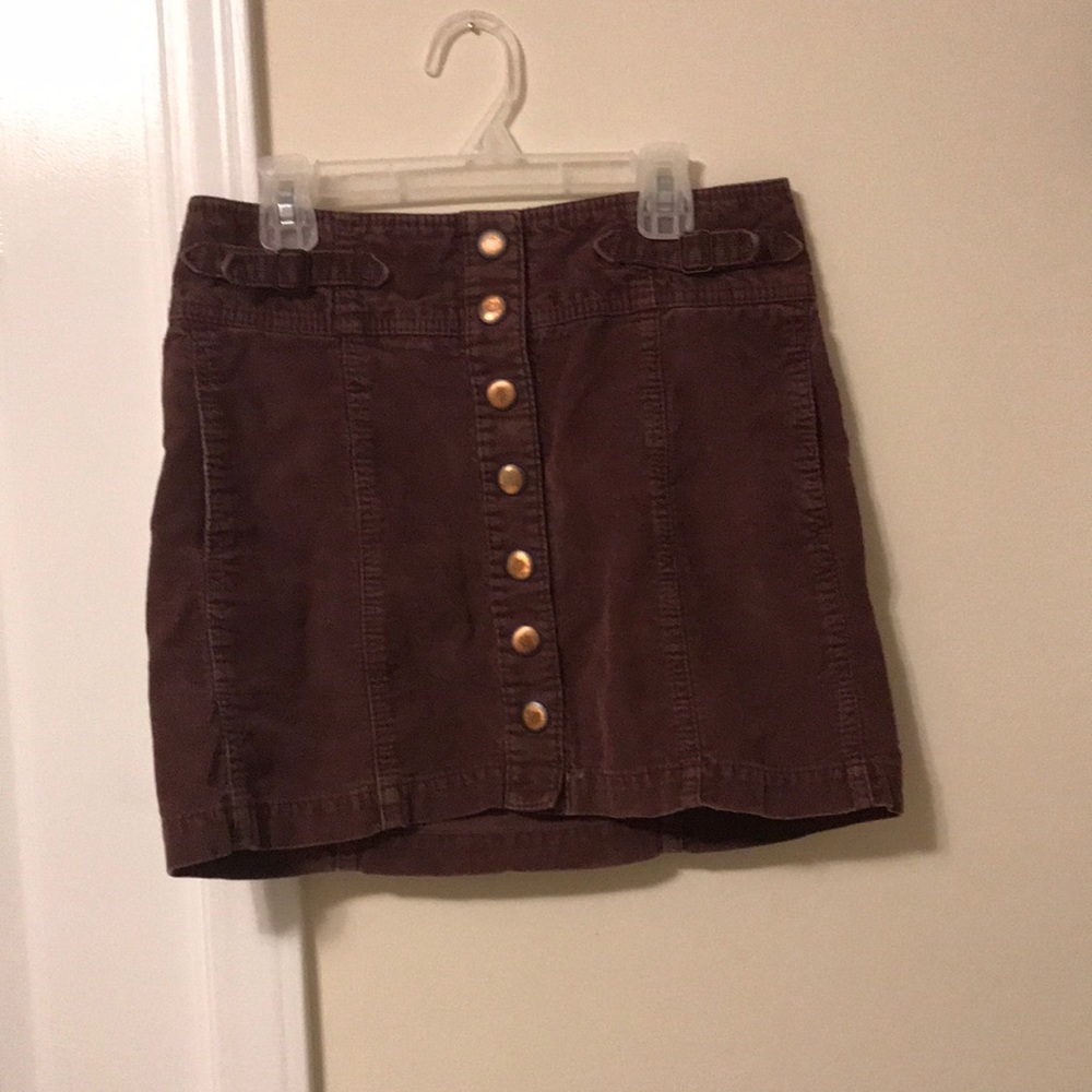 Corduroy Skirt